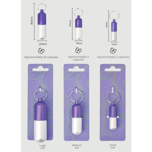 Outdoor aluminium kapsel etui - outdoor,